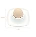 Lofekea Egg Cups, 4 Pack Porcelain Egg Cups Ceramic Egg Holders Gifts for Kitchen