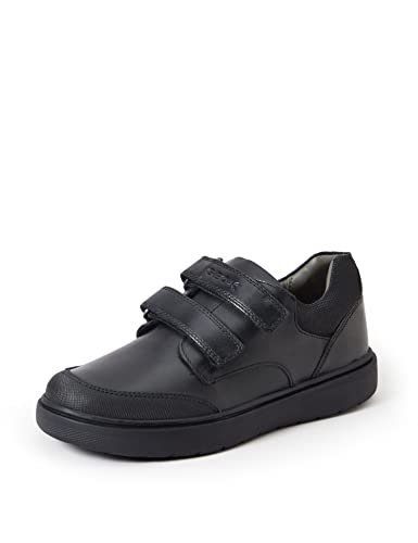 Geox Boys J Riddock Boy F Shoes, Black, 1 UK Child