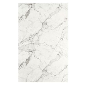 Bullnose Edge Laminate Countertop Trim - Calacatta Marble - Etchings Finish