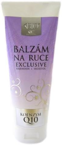 Organic Hand Cream with Carnosine, Q10 & Inisotol 6.8oz [European Import]