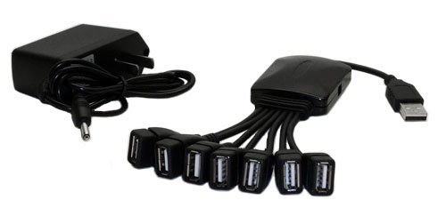 HDE 7 Port USB Squid Hub