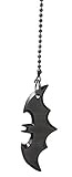 DC & Marvel comics SUPER HERO superhero character PEWTER Ceiling FAN PULL light chain (Pewter BATMAN bat logo)