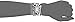 XOXO Women's XO5628 Zebra Patterned Band with Chains Accent Double Wrap Watch