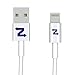 [Apple MFi Certified] ZellousTM (Guaranteed for Life) 3ft iPhone 5 & 6 Charging Cable [Dominant Series] Lighting Cable (High-Speed Charge Technology) 8 pin to USB Sync Cable & Charger (1 Pack)