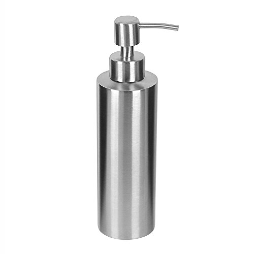 BTMB 304 Stainless Steel Liquid Soap & Lotion Dispenser Pump Bottle for Kitchen and Bathroom (350ml/11.9 Oz) - Thumbnail 6