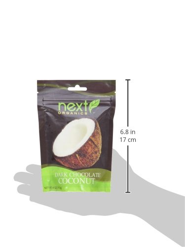 Next Organics Chocolate Covered Fruit Coconut Dark O, 4 oz - Thumbnail 5