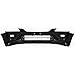 MBI AUTO - Textured, Black Front Bumper Cover Fascia for 2002 2003 2004 Honda CRV CR-V 02 03 04, HO1000202