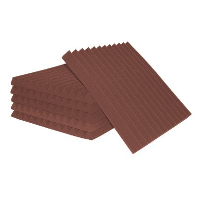ATS Wedge Foam Acoustic Panels (Burgundy) - 24x24x2 (6pk)
