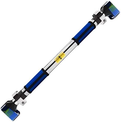 Household Telescopic Single Pole, Drying Rack Removable Wall-Mounted Fitness Pole - Free Punching - Blue