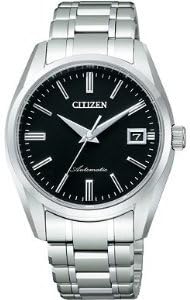 Amazon Co Jp Citizen Watch Lineup The Citizen The Citizen Automatic Movement Hand Wind Men S Watch Na0000 59e Silver X Black Watch Wrist Watches