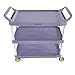 Z GRILLS 3-Shelf Rolling Service Cart