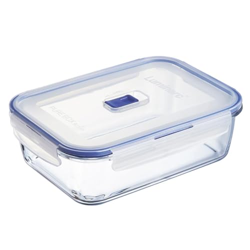 Luminarc Pure Box Active Recipiente Rectangular Hermetico - 197cl Bicolor