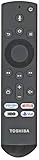 Toshiba CT-RC1US-19 OR Insignia NS-RCFNA-19 Fire TV Remote Control [Original/OEM] - RF/Smart/Voice Remote for Toshiba 50LF621U19 55LF621U19 50LED2160P 55LED2160P 49LF421U19 TF-50A810U19
