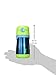 Thermos Foogo Vacuum Insulated Stainless Steel 10-Ounce Straw Bottle, Blue/Green