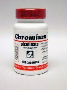 Chromium Picolinate 1000mcg 100c by Intensive Nutrition