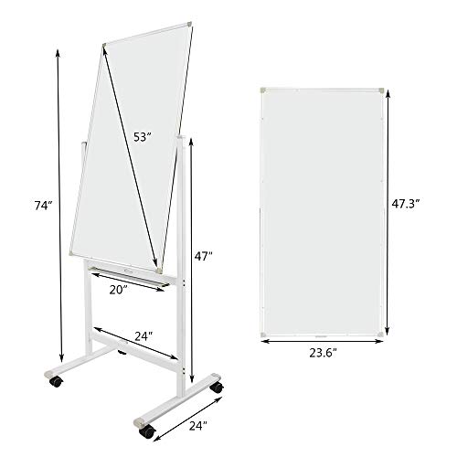 5 ShowMaven+Whiteboard+360%25C2%25B0Double+Sided+Chalkboard+Multi+functional
