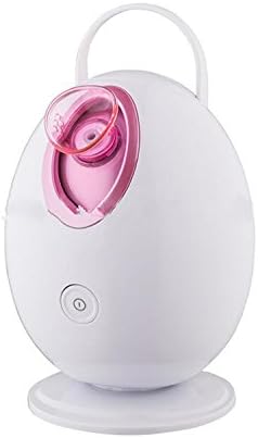 Esanech Facial Mist Steamer, Electric Thermal Steam Home Spa Facial Sprayer Steam Lampin Nano Ionic Face Personal Steamer Sauna Inhaler Hot Mist Moisturizing Humidifier for Skin Care (pink)