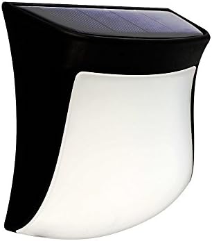 SZHENRY Outdoor Solar Powered Wall Light, Waterproof Wireless Light Sensor Lamps for Garden, Patio and Pathway