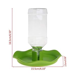 Balacoo Rettile Acqua Automatico Alimentatore Bacino Fontanella Rettile Acqua Bottiglia Tartaruga Lizard Acqua… Marca: Balacoo Balacoo Rettile Acqua Automatico Alimentatore Bacino Fontanella Rettile Acqua Bottiglia Tartaruga Lizard Acqua…