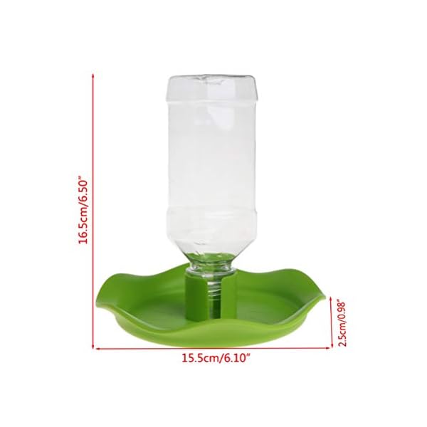 Balacoo Rettile Acqua Automatico Alimentatore Bacino Fontanella Rettile Acqua Bottiglia Tartaruga Lizard Acqua… Marca: Balacoo Balacoo Rettile Acqua Automatico Alimentatore Bacino Fontanella Rettile Acqua Bottiglia Tartaruga Lizard Acqua…