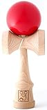 Red Ball Professional Quality Kendama - Full Size, Balanced Ken By Ooyo! (USA) Classic Japanese Look With Extra String, Get One NOW !