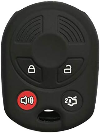 Silicone Smart Key Fob Cover Case Protector Keyless Remote Holder for Ford Escape Explorer Mustang Transit Fusion Focus Lincoln Navigator Zephyr