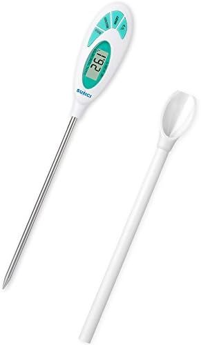 Sumci Latest Multi Purpose BBQ Thermometer,Habor Digital Stainless Cooking Thermometer with Instant Read,LCD Display,Electronic Thermometer,Kitchen Thermometer,Digital Thermometer.
