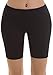 Yogareflex - Yoga Shorts for Women - Workout Yoga Short - Hidden Pocket (From XS to 3XL) , Black , Medium Size
