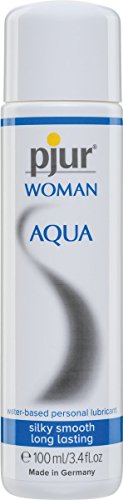 Pjur WOMAN Aqua Water Based Personal Lubricant Designed For Women (3.4 Fluid Ounce / 100 Milliliter)