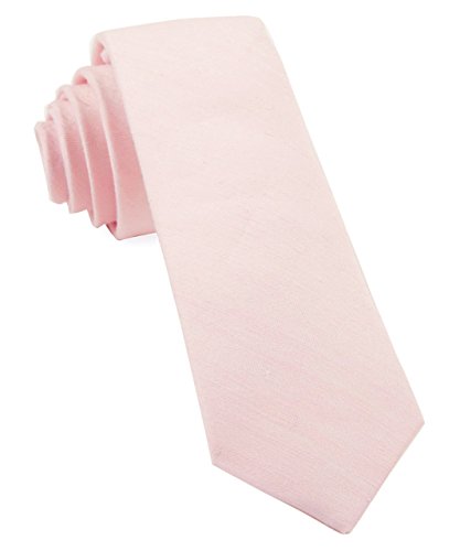The Tie BarTie Bar Skinny Men’s Tie, Solid Color, Linen Row, 2.5 x 58 inches
