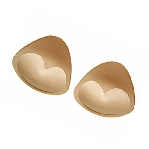 Women Foam Triangle Bra Insert Pads Breast Chest Padding Enhancers for Swimsuits/Bikini - Thumbnail 7