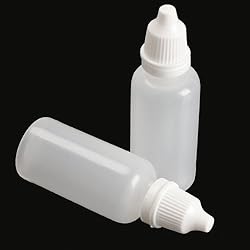 LASSUM 10PCS 15ml Empty Plastic Dropper Bottle