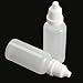 Idealgo 50pcs Plastic Squeezable Dropper Empty Bottles Eye Liquid Dropper- Plug Can Removable the Lip Can Be Screwed On (5ml)