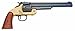 Denix 1869 Schofield Style Revolver, Brass and Black - Non-Firing Replica
