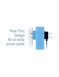 ZyXEL Pass Thru   Adaptador Ethernet Powerline (2 puertos, Gigabit 2 unidades), color marrón