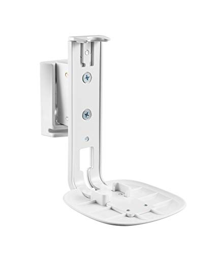 ynVISION.DESIGN Adjustable Wall Mount Bracket Compatible with Sonos one, One SL, and Play:1 Speaker (White)