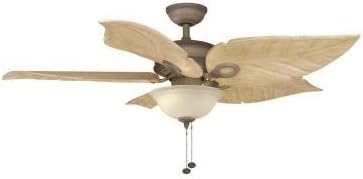 Hampton Bay Costa Mesa 56 In Indoor And Outdoor Weathered Zinc Ceiling Fan