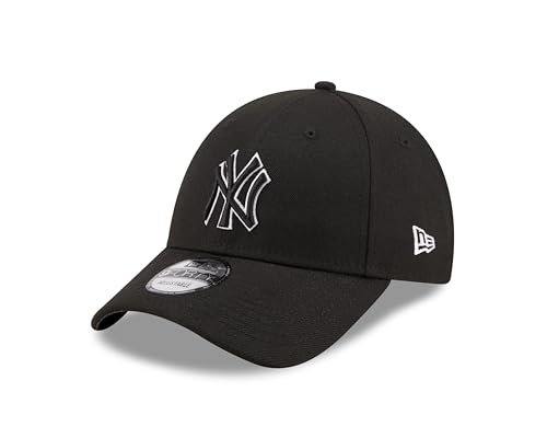 New Era New York Yankees MLB Pop Outline Schwarz Verstellbare 9Forty Cap - One-Size