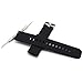18MM 20MM 22MM Quick Release Watch Bands Pinhen Soft Silicone Rubber Choice of Colors & Widths 18mm 20mm or 22mm For Huawei Withings Activité Samsung Moto 360 Smart Watch Bands (22MM Black)