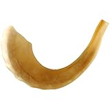 Large Kosher Rams Horn Polished Shofar by Peer Hastam - With Guide & Anti Odor Spray (15