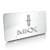 Lincoln MKX Chrome Stainless Steel License Plate