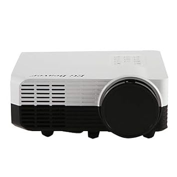 LED2018 Inicio Proyector HD Mini Mini Proyector Viene con TV ...