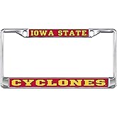 Dixie Iowa State University ISU Cyclones Metal License Plate Frame for Front or Back of Car Officially Licensed