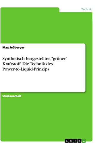 Synthetisch hergestellter, "grüner" Kraftstoff. Die Technik des Power-to-Liquid…