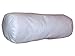 ReynosoHomeDecor COVER-6x18 Inch White Cotton-Blend Zippered Bolster Cylindrical Pillow Cover