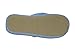 Onmygogo Coral Fleece Flip-flops for Women Non-slip Cotton Outsole (Size L（US women size 9.5-10.5), Blue