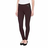 DKNY Ladies' Pull-on Ponte Pant (Medium, Purple)