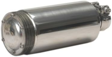Amazon Com Hot Shot Spark Arrestor For 2in Exhaust Pipe 4in Diameter X 11in Long Stainless Steel Canister Automotive