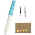 Pilot Kakuno Fountain Pen, Extra Fine Nib, Soft Blue Body, Pilot Fountain Pen Converter, CON-40, 2-Pieces, Sticky Notes Value Set