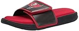 NFL mens Deluxe Foam Sport Shower Slide Flip Flop Sandals